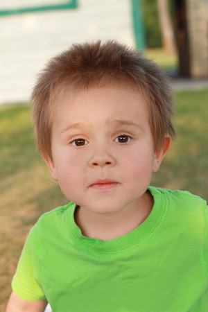 Cute boyの写真素材