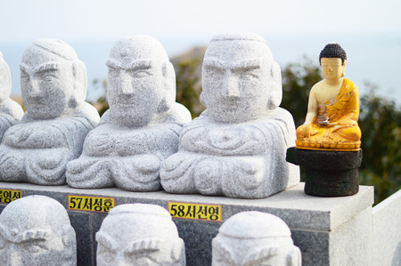 abandoned of buddhaの写真素材