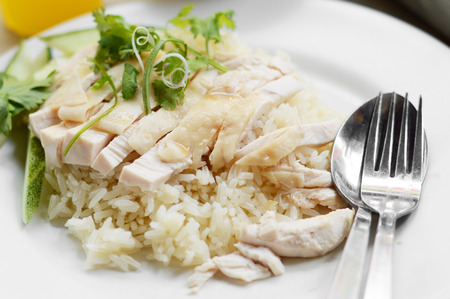 Chicken Rice best of street foodの写真素材