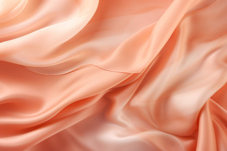 silk texture Abstract background tonality peach phase, color of the year 2024の素材