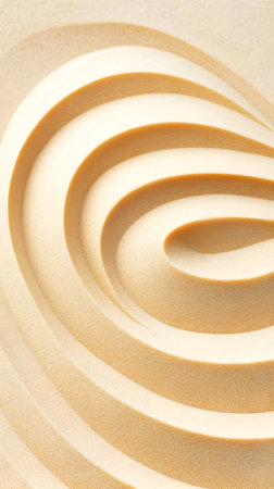 Soft peaks of cream blend together in smooth swirls, inviting indulgence and delightの素材