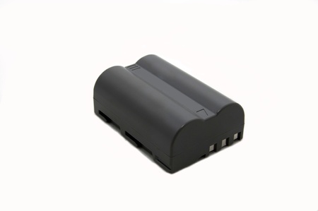 battery for your digital camera on a white background