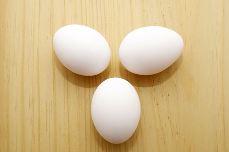 three eggsの写真素材