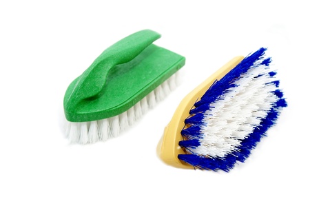 two brushes for cleaning