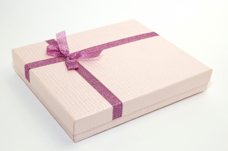 Gift boxes on white backgroundの写真素材