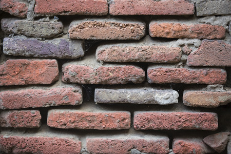 photo of an old brick wall close up shot