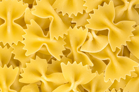 raw pasta background close upの写真素材