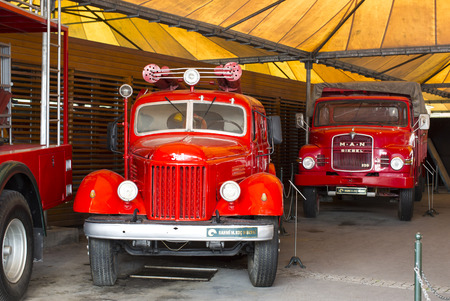 ISTANBUL, TURKEY - 2 APRIL, 2016: Industrial Museum Rahmi Koc Istanbul presents a collection of...