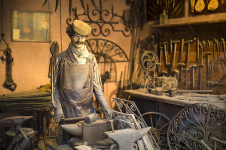 ISTANBUL, TURKEY - JUNE 5, 2016: Industrial Museum Rahmi Koc Istanbul presents a collection of achievements of the world industryのeditorial素材