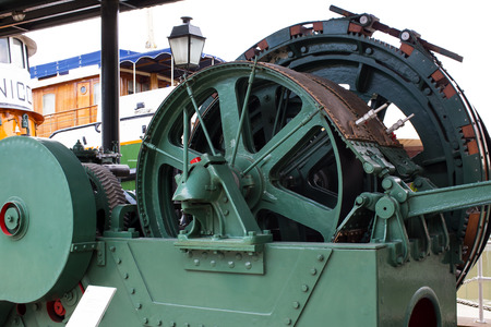 ISTANBUL, TURKEY - JUNE 5, 2016: Industrial Museum Rahmi Koc Istanbul presents a collection of...
