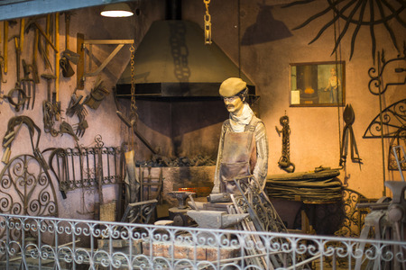 ISTANBUL, TURKEY - JUNE 5, 2016: Industrial Museum Rahmi Koc Istanbul presents a collection of achievements of the world industryの写真素材