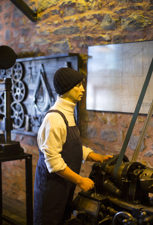 ISTANBUL, TURKEY - JUNE 5, 2016: Industrial Museum Rahmi Koc Istanbul presents a collection of achievements of the world industryのeditorial素材