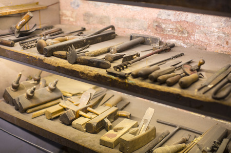 ISTANBUL, TURKEY - JUNE 5, 2016: Industrial Museum Rahmi Koc Istanbul presents a collection of achievements of the world industryのeditorial素材