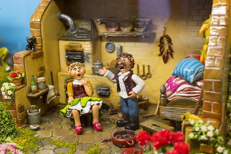 BUDAPEST, HUNGARY. 23 JUNE, 2017: The Marzipan Museum in the City of San Andr in Hungary was created by the Hungarian chef by confectioner Karolyi Sabo in 1994のeditorial素材
