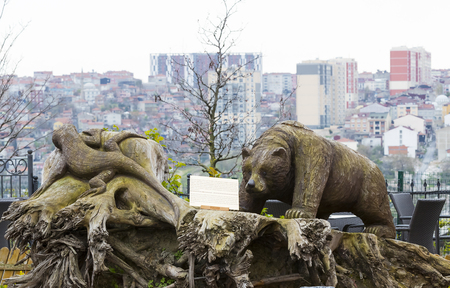 ISTANBUL, TURKEY - 8 APRIL, 2017: Vialand themed entertainment amusement parkのeditorial素材