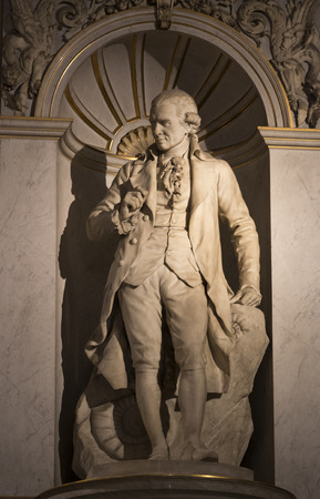 VIENNA, AUSTRIA - 23 AUGUST 2017: Exhibits and expositions in the Museum of Natural History, Vienna.のeditorial素材