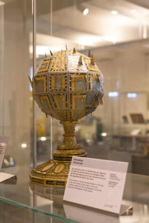 VIENNA, AUSTRIA - 24 AUGUST 2017: The technical museum in Vienna exhibits the production of energy industry machinery.のeditorial素材