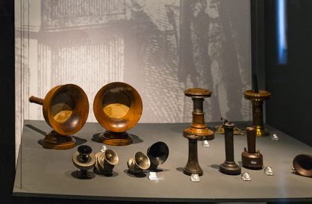 6 JUNE 2018, MILAN, ITALY: Technological Technical Museum named after Leonardo Da Vinci Department,...