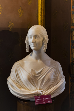 4 JUNE 2018, MILAN, ITALY: Museum of the Poldis Pezzoli, exposition of luxury from the collections of the nobility of Milan.のeditorial素材