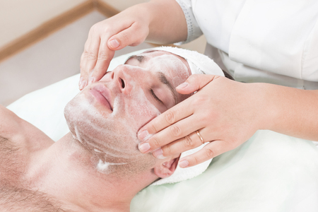 Man in the maskの写真素材