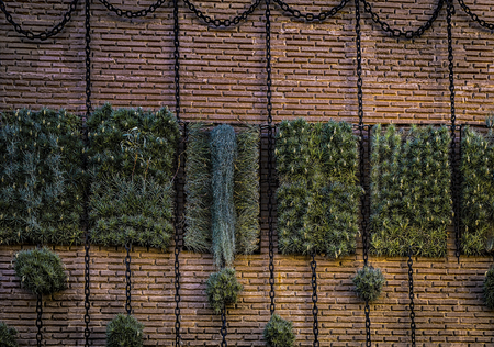 BARCELONA, SPAIN - 13 JANUARY 2018: The architectural complex Poble Espanyol of the traditional architecture of the country. Created in 1929 for an international exhibition held in Barcelona.のeditorial素材