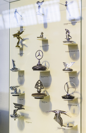 MUNICH, GERMANY - NOVEMBER 26, 2018: Collection of historically known Deutsches Museum Verkehrszentrum.のeditorial素材