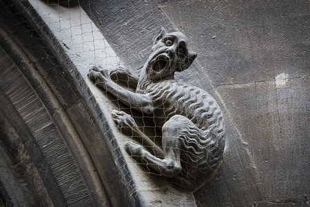 MUNICH, GERMANY - NOVEMBER 23, 2018: Marienplatz in Munich.のeditorial素材