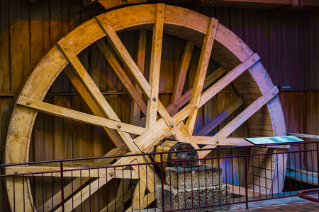 MUNICH, GERMANY - NOVEMBER 26, 2018: A German film of various energy generators.のeditorial素材