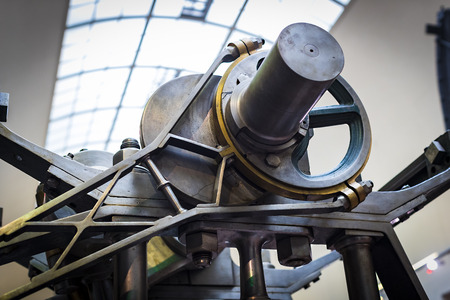 MUNICH, GERMANY - NOVEMBER 26, 2018: The German Museum of Science and Technology represents a collection of metal constructors and its development history.のeditorial素材