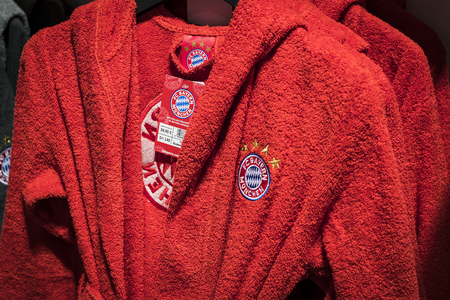 MUNICH, GERMANY - NOVEMBER 25, 2018: Allianz Arena.のeditorial素材