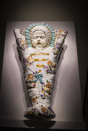 MUNICH, GERMANY - NOVEMBER 27, 2018: Bavarian National Museum in Munich.のeditorial素材