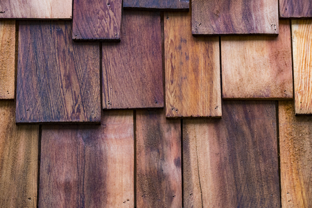 Texture of the wood is photographed close-upの写真素材