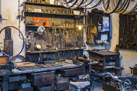 MUNICH, GERMANY - NOVEMBER 26, 2018: Collection of historically known Deutsches Museum Verkehrszentrum.のeditorial素材