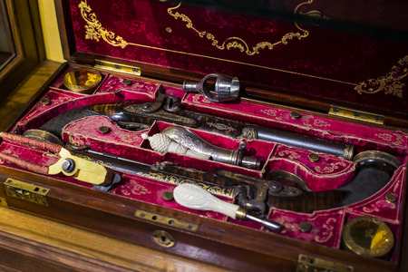 MADRID, SPAIN - 28 MARCH, 2018: The Maritime Museum in Madrid History of the Spanish Navy ship models historical artifactsのeditorial素材