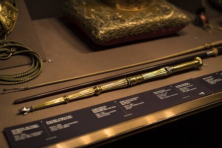 3 SEPTEMBER 2018, VIENNA, AUSTRIA: Treasury of the Habsburg dynasty Museum Hofburg palace in Vienna Austria.のeditorial素材