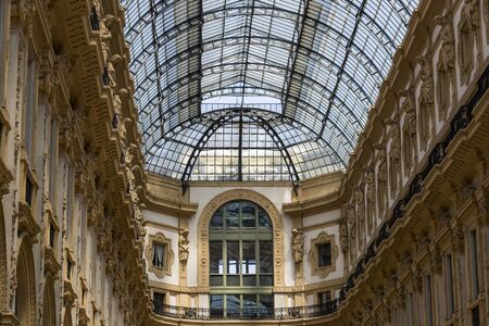 MILAN, ITALY - 2 JUNE 2018: Victor Emmanuel II in Milan.のeditorial素材