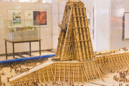 VIENNA, AUSTRIA - 24 AUGUST 2017: The technical museum in Vienna exhibits the production of energy...
