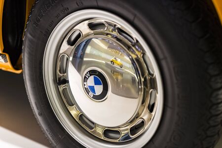 MUNICH, GERMANY - NOVEMBER 24, 2018: Exhibition of the BMW Museum.