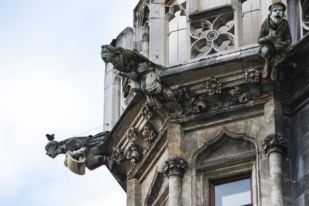 MUNICH, GERMANY - NOVEMBER 24, 2018: Marienplatz in Munich.のeditorial素材