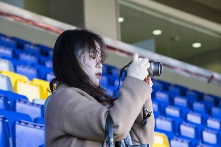 BARCELONA, SPAIN - 12 JANUARY 2018: Camp Nou In Barcelona