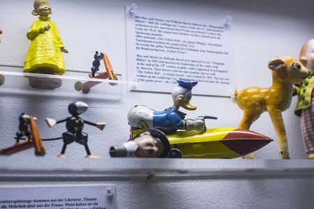 MUNICH, GERMANY - NOVEMBER 23, 2018: Created by Ivan Steiger in 1983.のeditorial素材