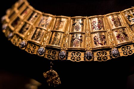 3 SEPTEMBER 2018, VIENNA, AUSTRIA: Treasury of the Habsburg dynasty Museum Hofburg palace in Vienna...