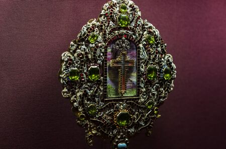 3 SEPTEMBER 2018, VIENNA, AUSTRIA: Treasury of the Habsburg dynasty Museum Hofburg palace in Vienna...