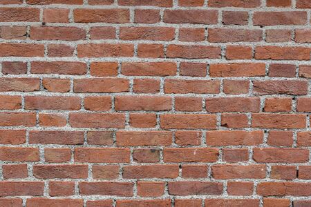 Photo of an old brick wall close up shot, vintage background