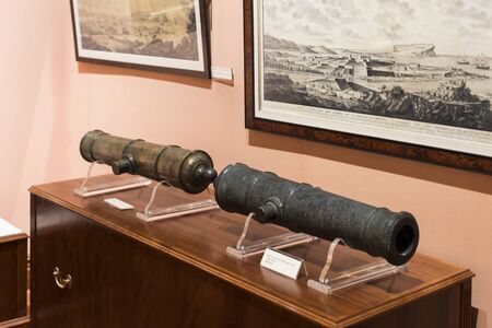 MADRID, SPAIN - MARCH 28, 2018: Expositions Maritime Museum in Madrid history of the Spanish Navy...