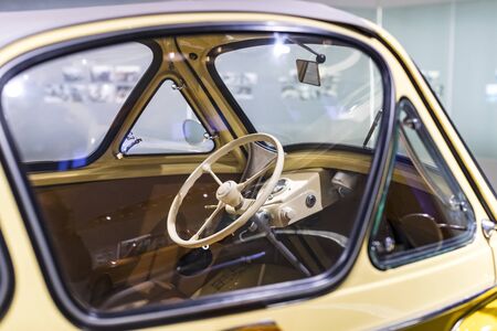 MUNICH, GERMANY - NOVEMBER 24, 2018: Exhibition of the BMW Museum.のeditorial素材