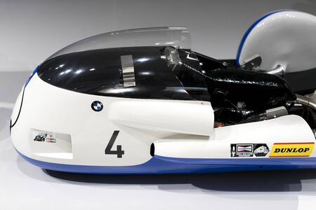 MUNICH, GERMANY - NOVEMBER 24, 2018: Exhibition of the BMW Museum.