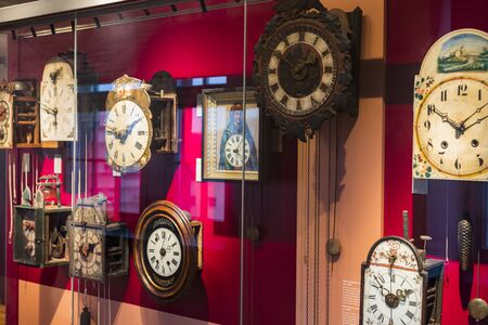 MUNICH, GERMANY - NOVEMBER 26, 2018: A German film of various energy generators.のeditorial素材