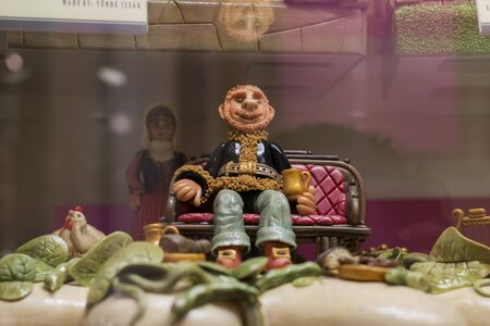 BUDAPEST, HUNGARY. 23 JUNE, 2017: The Marzipan Museum in the City of San Andr in Hungary was created by the Hungarian chef by confectioner Karolyi Sabo in 1994のeditorial素材