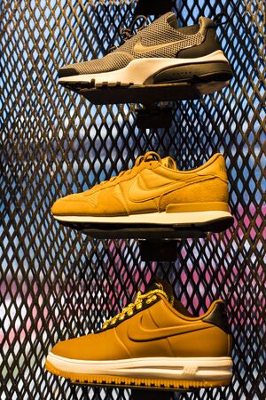 BARCELONA, SPAIN - 12th JANUARY 2018 Official Storeのeditorial素材